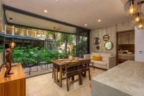 2-Bedroom Apartment with Cenote, Gym, Sauna, Tulum Ruins View